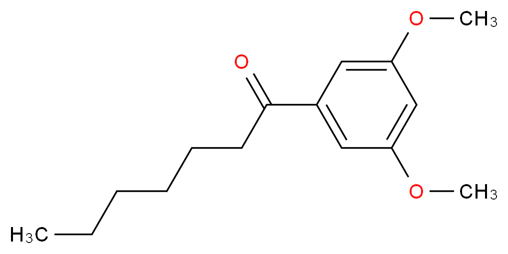 1-(3,5-Dimethoxyphenyl)heptan-1-one_Molecular_structure_CAS_39192-51-3)