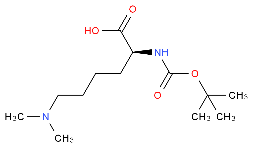 Boc-Ne,e-dimethyl-L-lysine_Molecular_structure_CAS_)