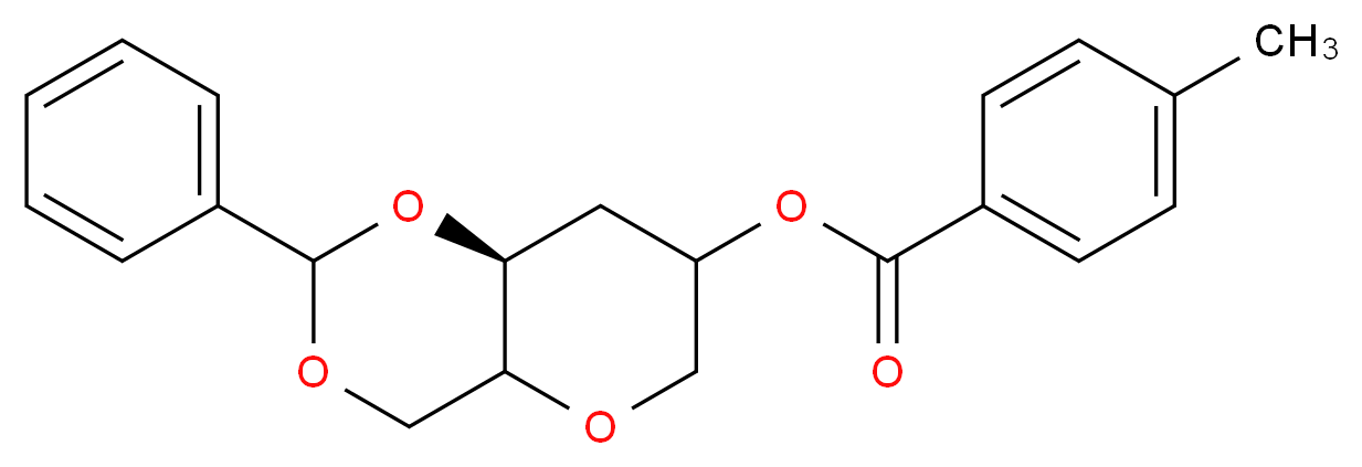 1,5-Anhydro-4,6-O-benzylidene-3-deoxy-2-O-p-toluoyl-D-glucitol_Molecular_structure_CAS_)