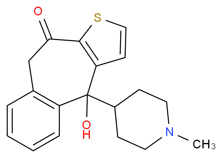 4-Hydroxy Ketotifen_Molecular_structure_CAS_126939-27-3)