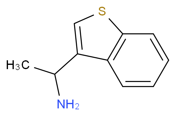 1-(1-benzothiophen-3-yl)ethan-1-amine_Molecular_structure_CAS_)
