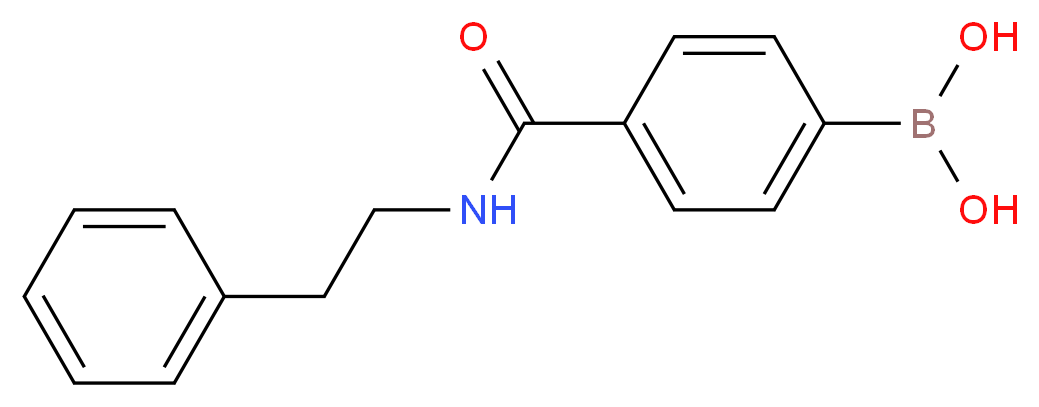 4-[(2-Phenylethyl)carbamoyl]benzeneboronic acid 98%_Molecular_structure_CAS_)