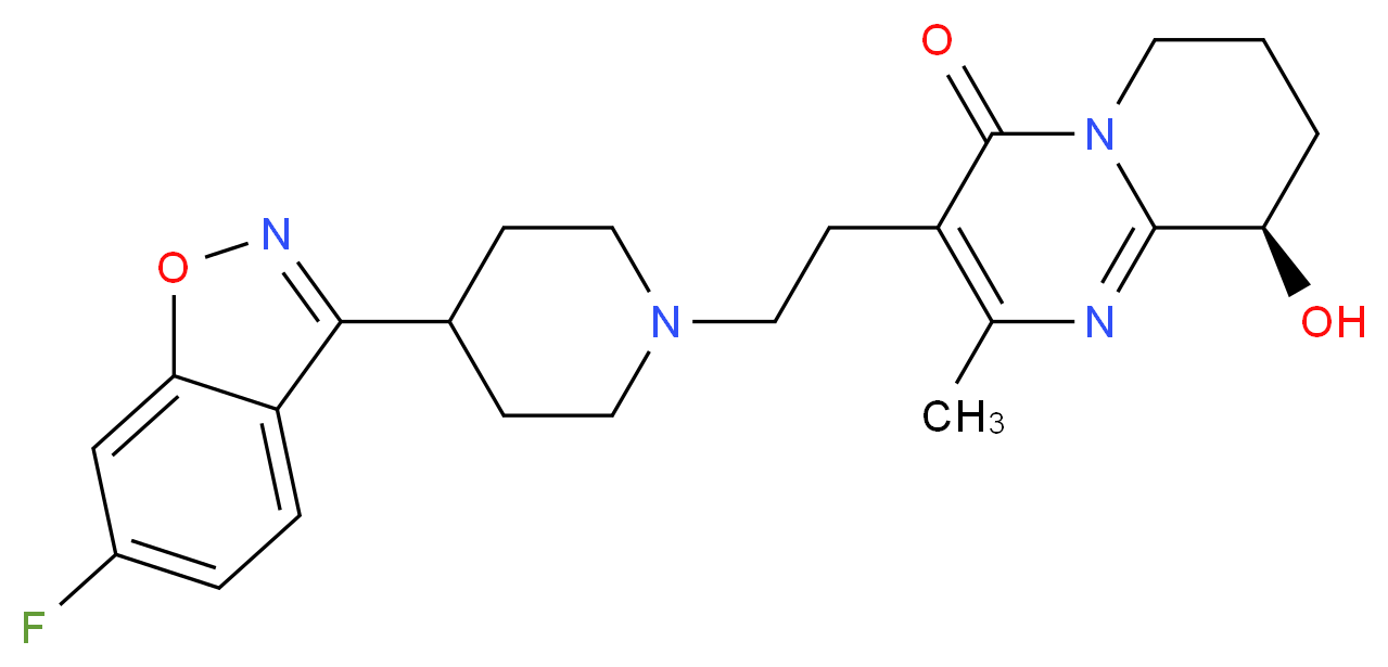 (R)-9-Hydroxy Risperidone_Molecular_structure_CAS_130049-85-3)