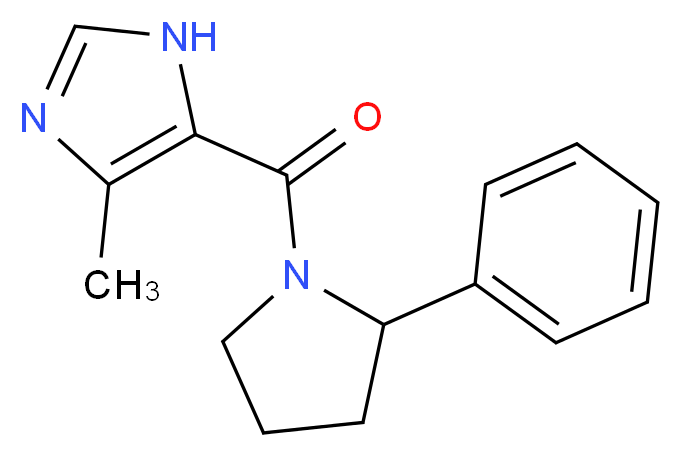 4-methyl-5-[(2-phenylpyrrolidin-1-yl)carbonyl]-1H-imidazole_Molecular_structure_CAS_)