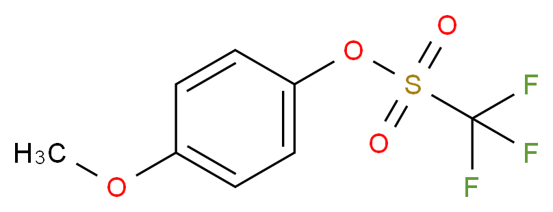 4-Methoxyphenyl trifluoromethanesulphonate_Molecular_structure_CAS_66107-29-7)