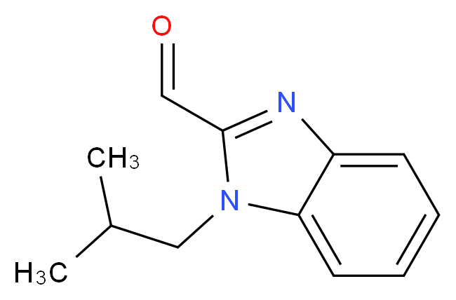 1-Isobutyl-1H-benzimidazole-2-carbaldehyde_Molecular_structure_CAS_610275-02-0)