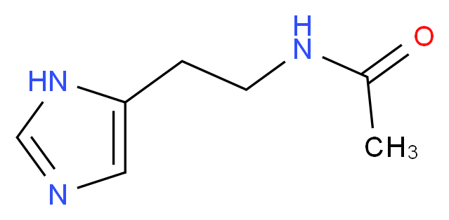 N-&omega;-ACETYLHISTAMINE_Molecular_structure_CAS_673-49-4)