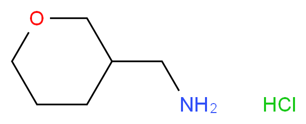 C-(Tetrahydro-pyran-3-yl)-methylamine hydrochloride_Molecular_structure_CAS_7179-99-9)