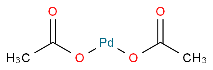 Palladium(II) acetate_Molecular_structure_CAS_3375-31-3)