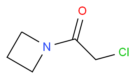 1-Azetidin-1-yl-2-chloro-ethanone_Molecular_structure_CAS_63177-41-3)