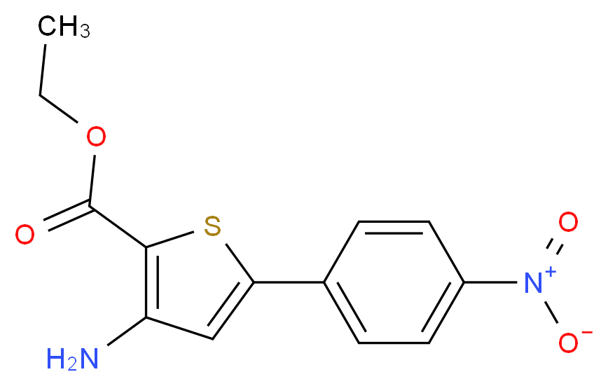 Ethyl 3-amino-5-(4-nitrophenyl)thiophene-2-carboxylate_Molecular_structure_CAS_91077-00-8)