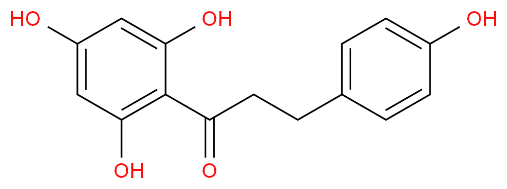 3-(4-HYDROXYPHENYL)-1-(2,4,6-TRIHYDROXYPHENYL)PROPAN-1-ONE_Molecular_structure_CAS_)