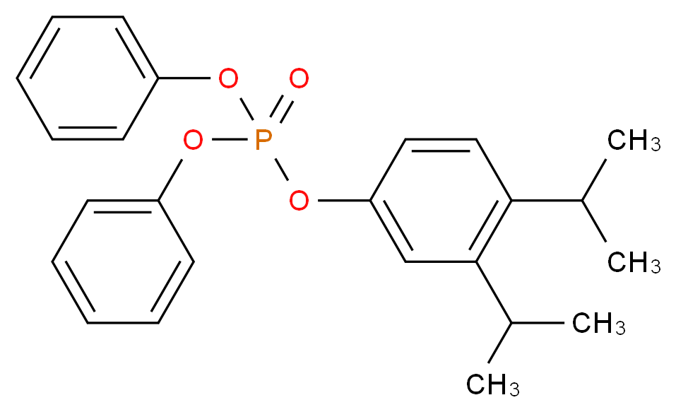 3,4-Bis(isopropyl)phenyl Diphenyl Phosphate_Molecular_structure_CAS_68155-51-1)