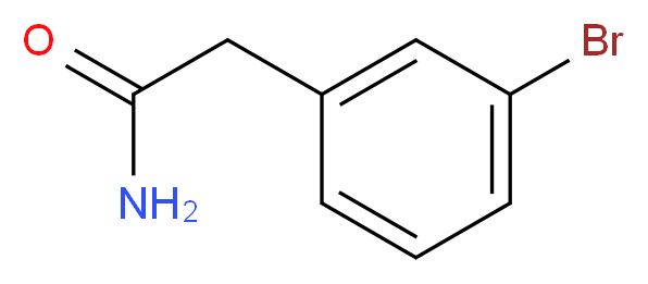 2-(3-BROMOPHENYL)ACETAMIDE_Molecular_structure_CAS_60312-83-6)