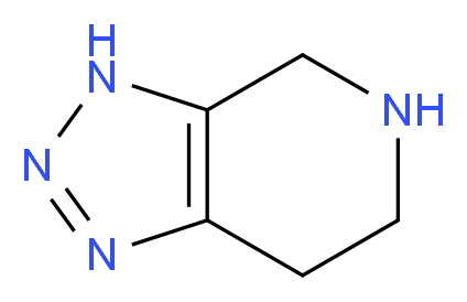 3H,4H,5H,6H,7H-[1,2,3]triazolo[4,5-c]pyridine_Molecular_structure_CAS_)