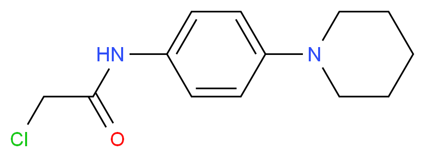 2-Chloro-N-(4-piperidin-1-yl-phenyl)-acetamide_Molecular_structure_CAS_379255-22-8)