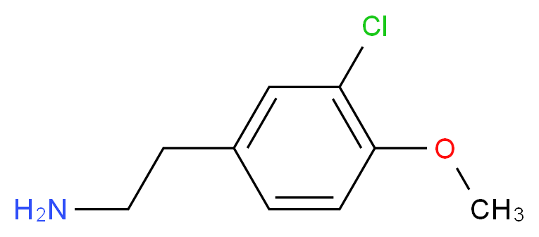 3-Chloro-4-methoxyphenethylamine_Molecular_structure_CAS_7569-87-1)
