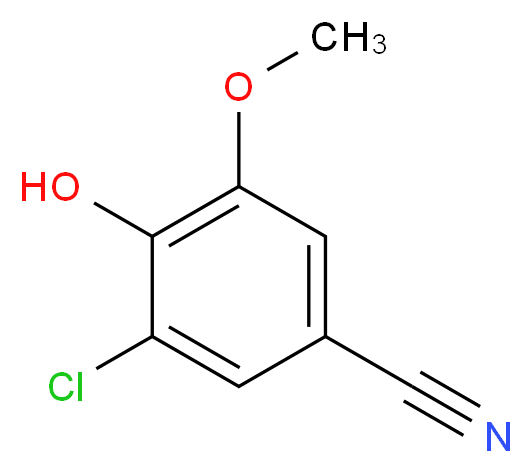 3-chloro-4-hydroxy-5-methoxybenzonitrile_Molecular_structure_CAS_5485-88-1)