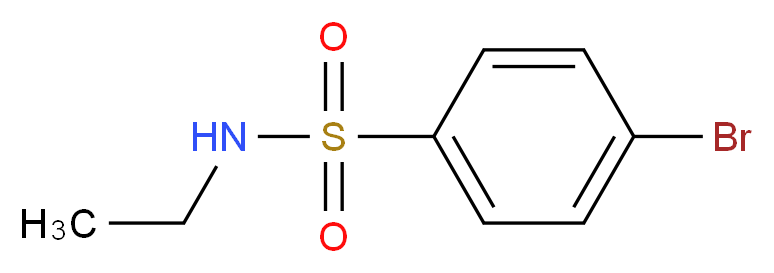 4-Bromo-N-ethylbenzenesulphonamide 98%_Molecular_structure_CAS_1984-25-4)