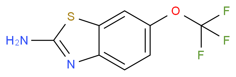 6-(trifluoromethoxy)benzo[d]thiazol-2-amine_Molecular_structure_CAS_)