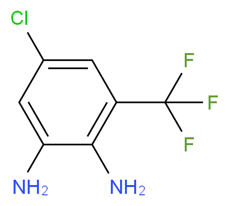 5-Chloro-2,3-diaminobenzotrifluoride 97%_Molecular_structure_CAS_)