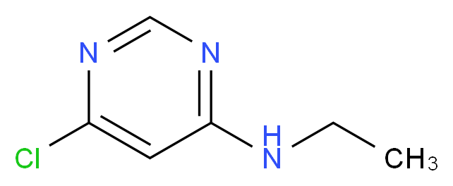 6-Chloro-N-ethyl-4-pyrimidinamine_Molecular_structure_CAS_872511-30-3)