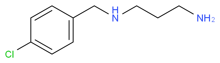 N-(4-Chlorobenzyl)propane-1,3-diamine_Molecular_structure_CAS_61798-10-5)