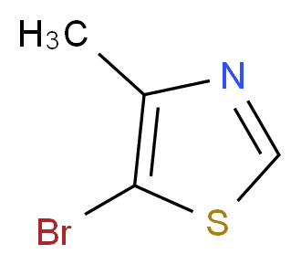 5-Bromo-4-methyl-1,3-thiazole_Molecular_structure_CAS_111600-83-0)