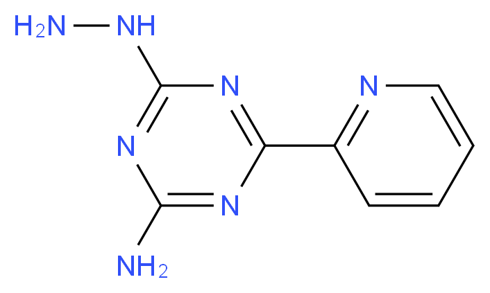 2-Amino-4-hydrazino-6-pyridin-2-yl-1,3,5-triazine_Molecular_structure_CAS_175204-69-0)
