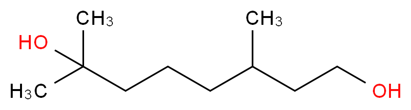 3,7-dimethyloctane-1,7-diol_Molecular_structure_CAS_)