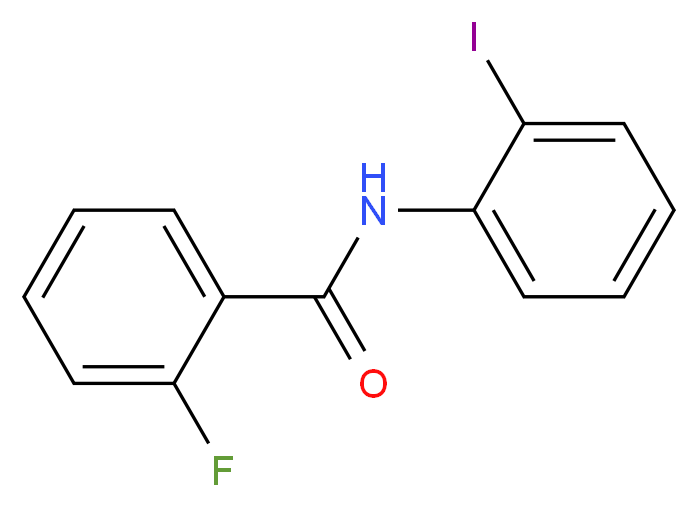2-Fluoro-N-(2-iodophenyl)benzamide_Molecular_structure_CAS_326902-16-3)