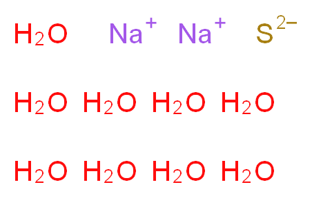Sodium sulfide nonahydrate, ACS_Molecular_structure_CAS_1313-84-4)