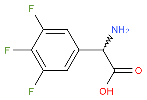 3,4,5-Trifluoro-DL-phenylglycine_Molecular_structure_CAS_261952-27-6)