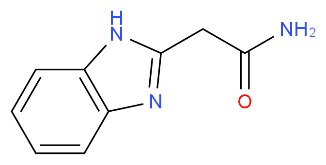 2-(2-Amino-2-oxoethyl)-1H-benzimidazole_Molecular_structure_CAS_)