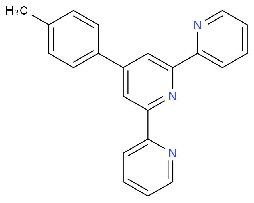 4′-(4-Methylphenyl)-2,2′:6′,2′′-terpyridine_Molecular_structure_CAS_89972-77-0)