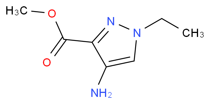 methyl 4-amino-1-ethyl-1H-pyrazole-3-carboxylate_Molecular_structure_CAS_923283-58-3)