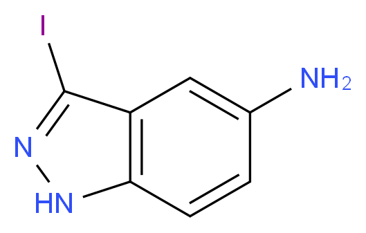 3-Iodo-1H-indazol-5-amine_Molecular_structure_CAS_599183-36-5)