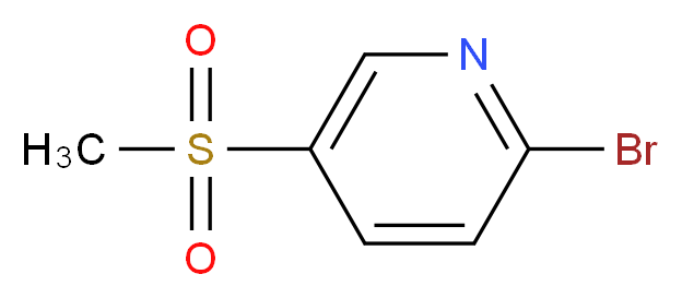 2-Bromo-5-(methanesulfonyl)pyridine_Molecular_structure_CAS_343262-51-1)