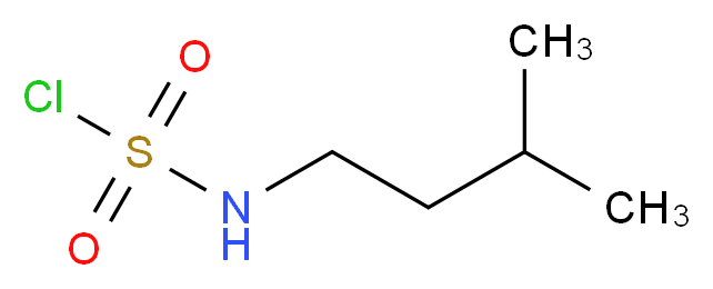 isopentylsulfamoyl chloride_Molecular_structure_CAS_)