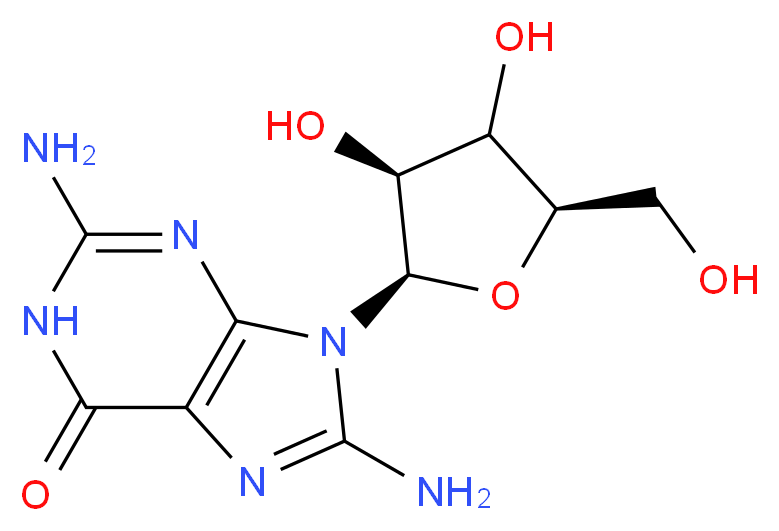 8-Aminoguanosine_Molecular_structure_CAS_3868-32-4)