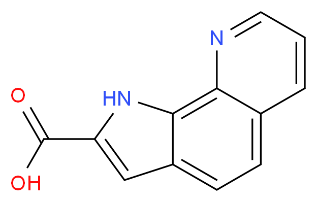 1H-pyrrolo[3,2-h]quinoline-2-carboxylic acid_Molecular_structure_CAS_)