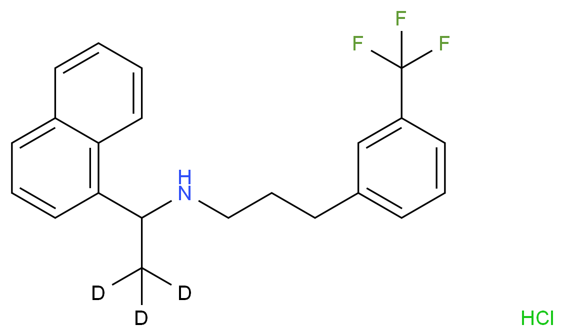 rac Cinacalcet-d3 Hydrochloride_Molecular_structure_CAS_1185097-33-9)