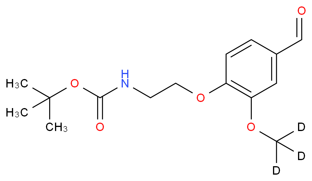 N-tert-Boc-2-(4-formyl-2-methoxyphenoxy)ethylamine-d3_Molecular_structure_CAS_1189481-50-2)
