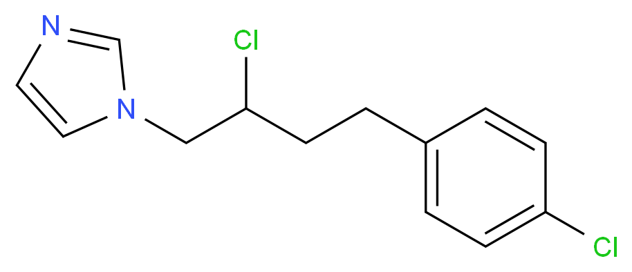 1-(2-chloro-4-(4-chlorophenyl)butyl)-1h-imidazole_Molecular_structure_CAS_67085-12-5)