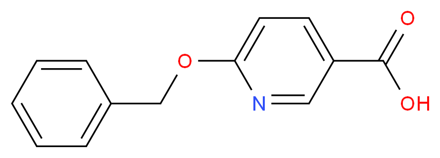 6-(Benzyloxy)nicotinic acid_Molecular_structure_CAS_)