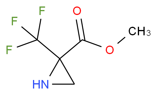 methyl 2-(trifluoromethyl)aziridine-2-carboxylate_Molecular_structure_CAS_)