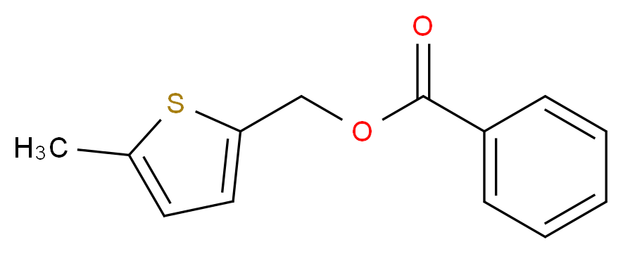 5-Methyl-2-thienylmethyl benzoate_Molecular_structure_CAS_157890-50-1)