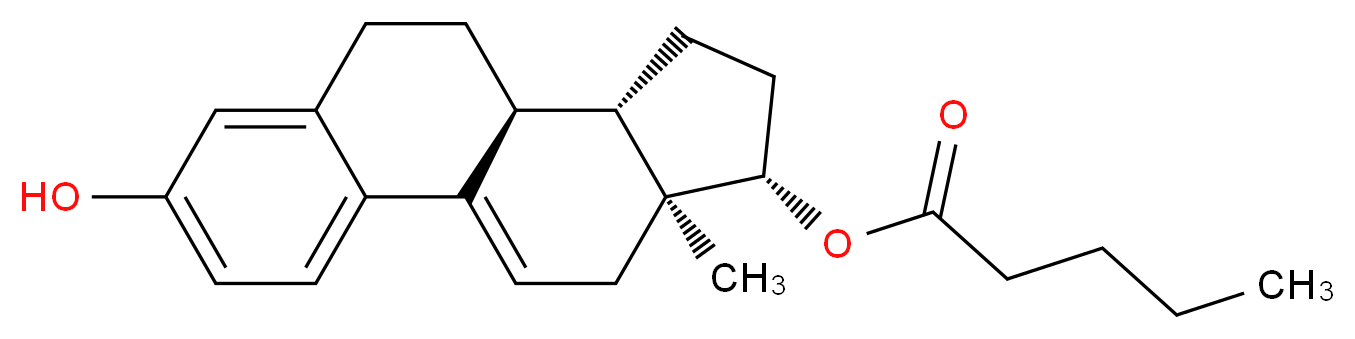 Δ9,11-Dehydro-17β-estradiol 17-Valerate_Molecular_structure_CAS_95959-20-9)