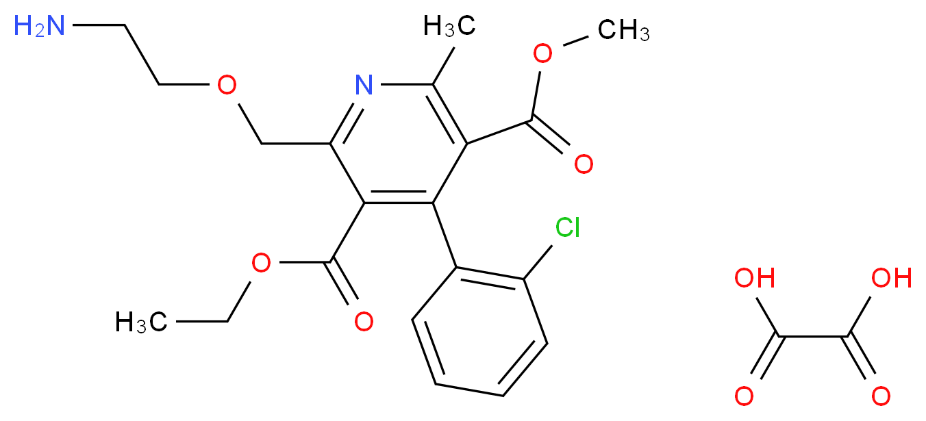 Dehydro Amlodipine Oxalate _Molecular_structure_CAS_1216406-90-4)