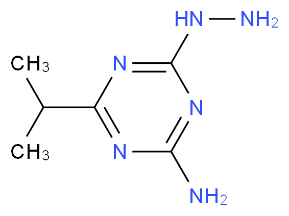 4-hydrazino-6-isopropyl-1,3,5-triazin-2-amine_Molecular_structure_CAS_175204-77-0)